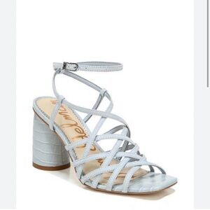 Sam Edelman Light Blue Strappy Heels